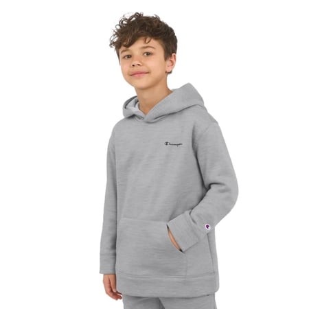 Champion Youth Pullover Hoodie Gray, Size Medium boys