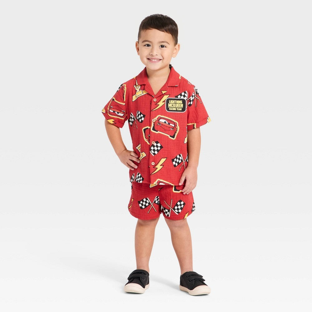 Cars Toddler Boys' 2pc Lightning McQueen Outfit - Size 4T