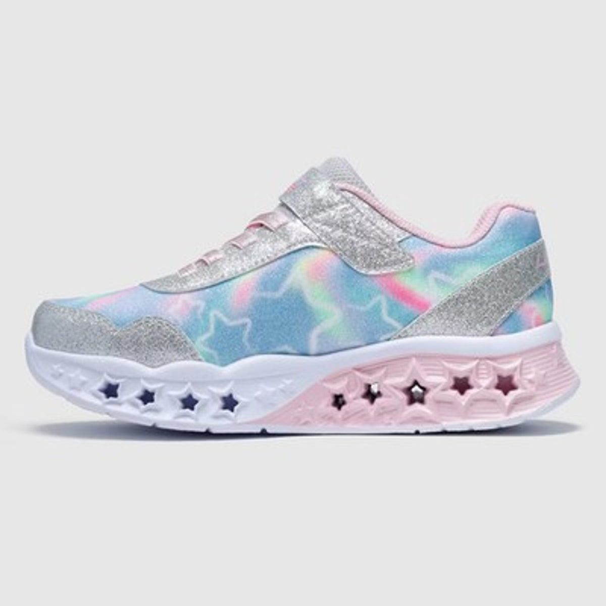 S Sport by Skechers Girls Bree Sneakers Silver 1