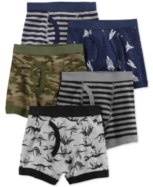 Carter's Toddler Boys 5 Pack Boxer Briefs
Sizes 4/5