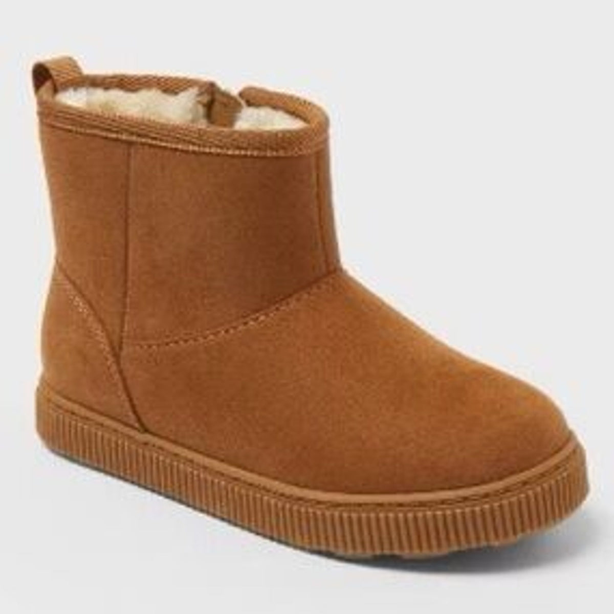 Cat & Jack Toddler Arlo Booties Cognac 9T - Girls