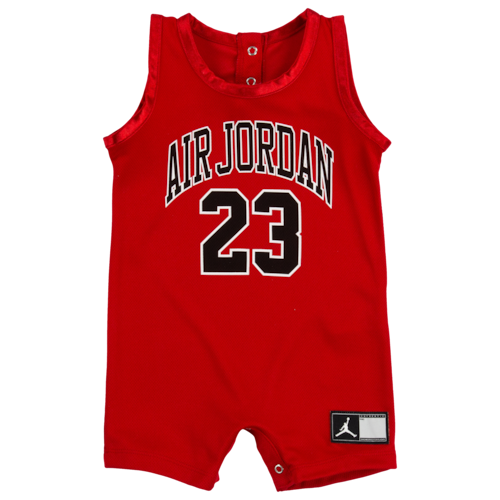 Jordan HBR Jersey Romper Baby boy 24M. Red