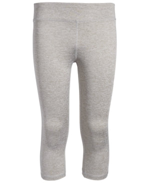 ID Ideology Big Girl Core Stretch Capri Leggings - Hthr Grey B08