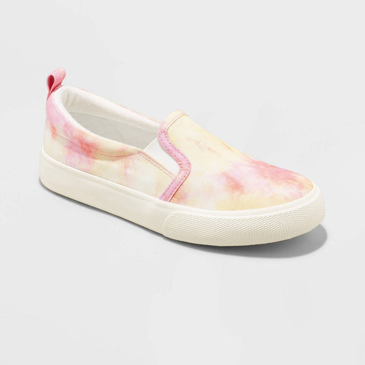 Girls' Sariah Speckle Tie-Dye Print Slip-on Sneakers - Cat & Jack Shoes