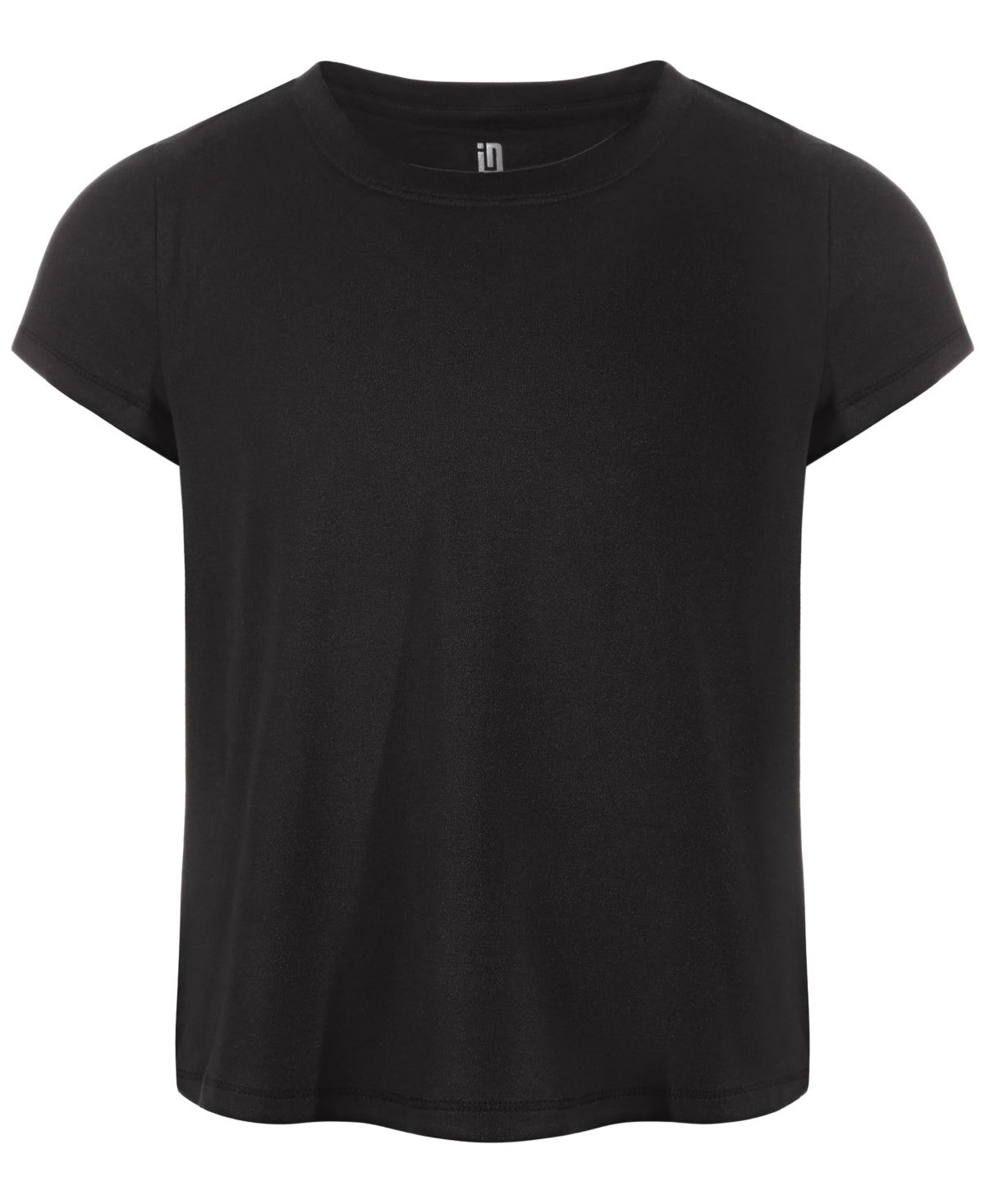 ID Ideology Big Girls Scoop-Neck T-Shirt - Deep Black