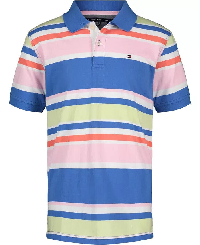 Tommy Hilfiger Boys XL Stripe Polo Shirt -