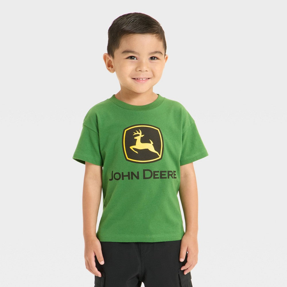 Toddler Boys' John Deere Logo T-Shirt - Green 3T