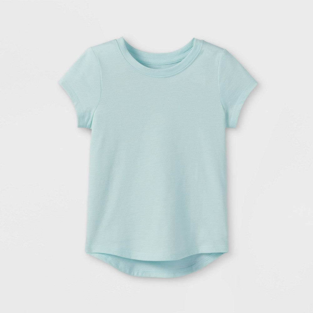 Cat & Jack Toddler Girls' Solid Knit T-Shirt 3T