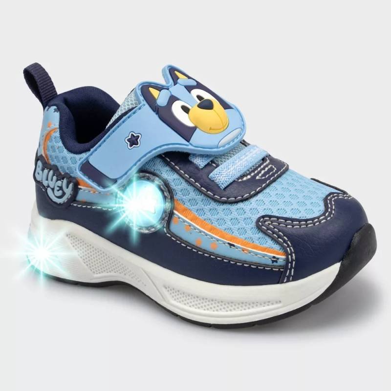 Disney Bluey Toddler Tennis Shoes Size 7 Light Up boys