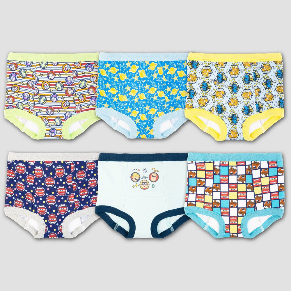 Pixar Toddler Training Underwear 3T
Pack of 6 boys
