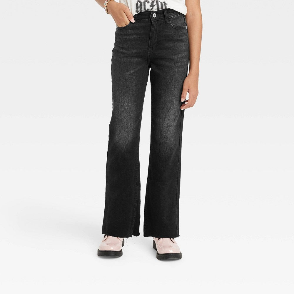 Girls' High-Rise Dad Jeans - Art Class™