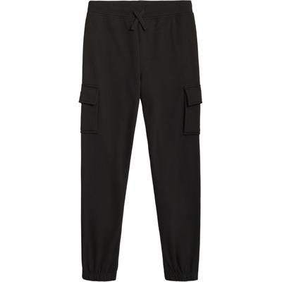 Nautica Little Boys Fleece Cargo Joggers - Black