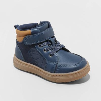 Toddler Caspian Slip-on Zipper Chukka Boots - Cat & Jack Navy 7, Blue - Boy