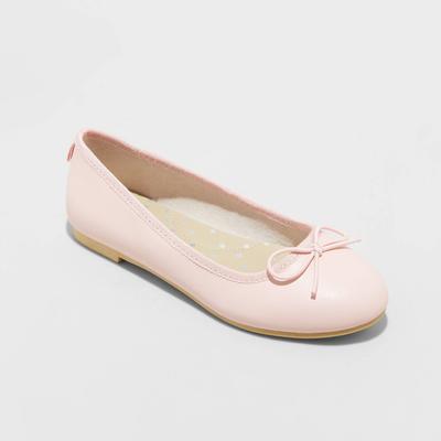 Girls' Diana Slip-on Ballet Flats - Cat & Jack™ Blush 13
