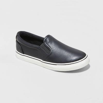 Boys' Enzo Slip-on Sneakers - Cat & Jack Black 13