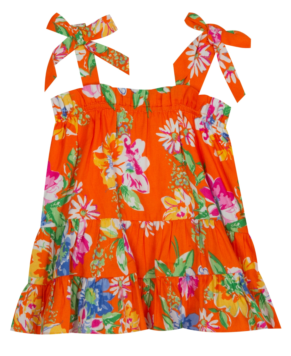 Rare Editions Girls Floral Ruffle Dress Size 3-6 Months