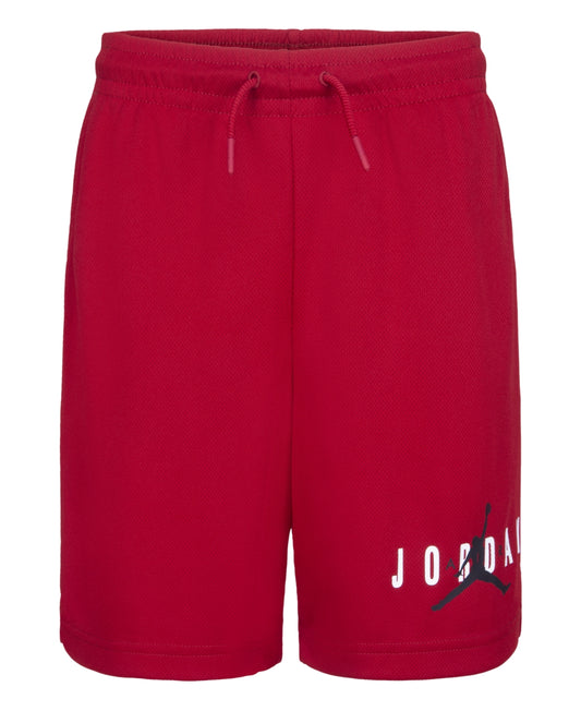 Boys' Jordan Essential Mesh Shorts Large Red