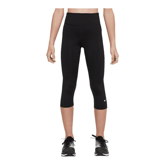 Nike Big Girls Dri-fit One Capri Leggings - Black
