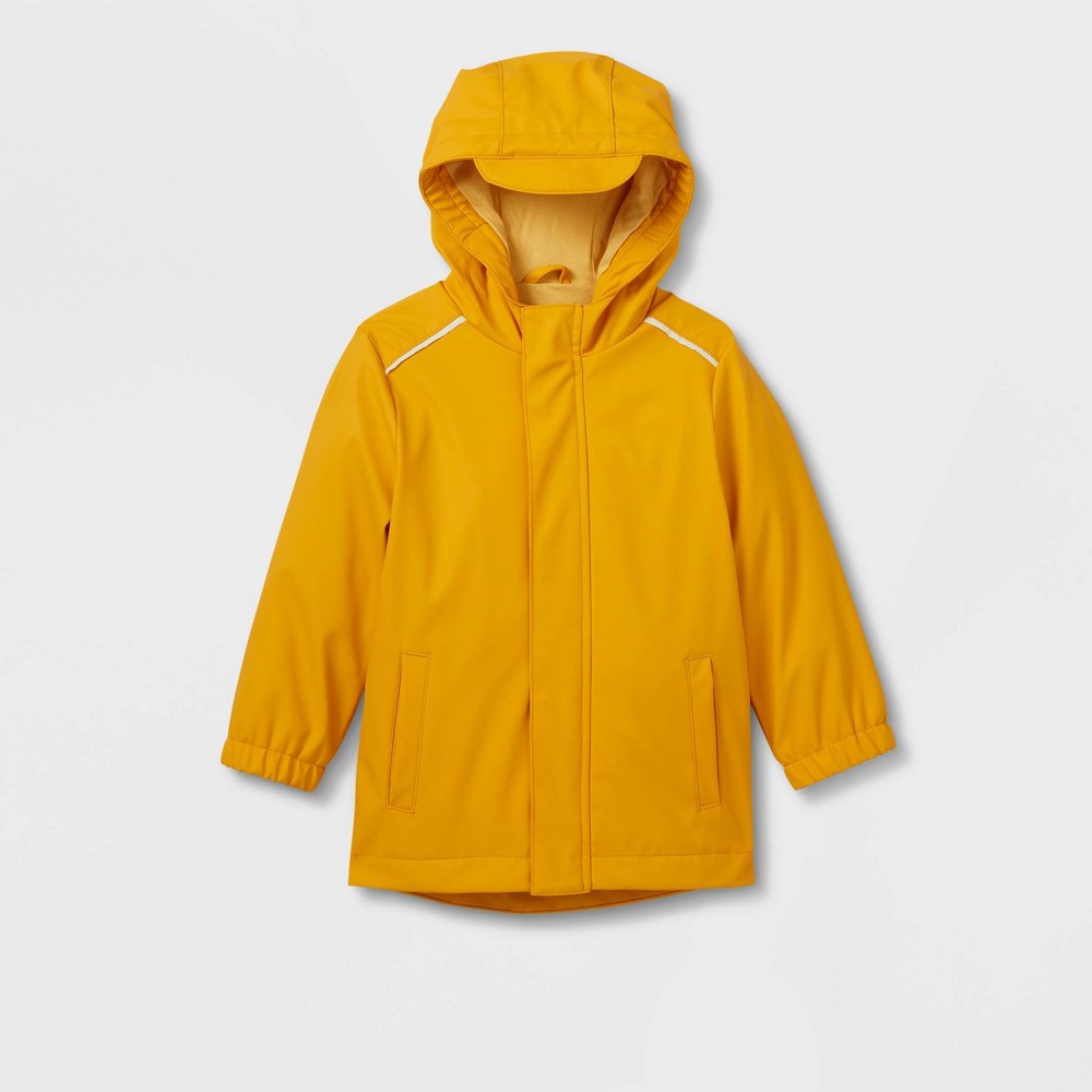 Cat & Jack™ Baby Long Sleeve Rain Coat - Yellow