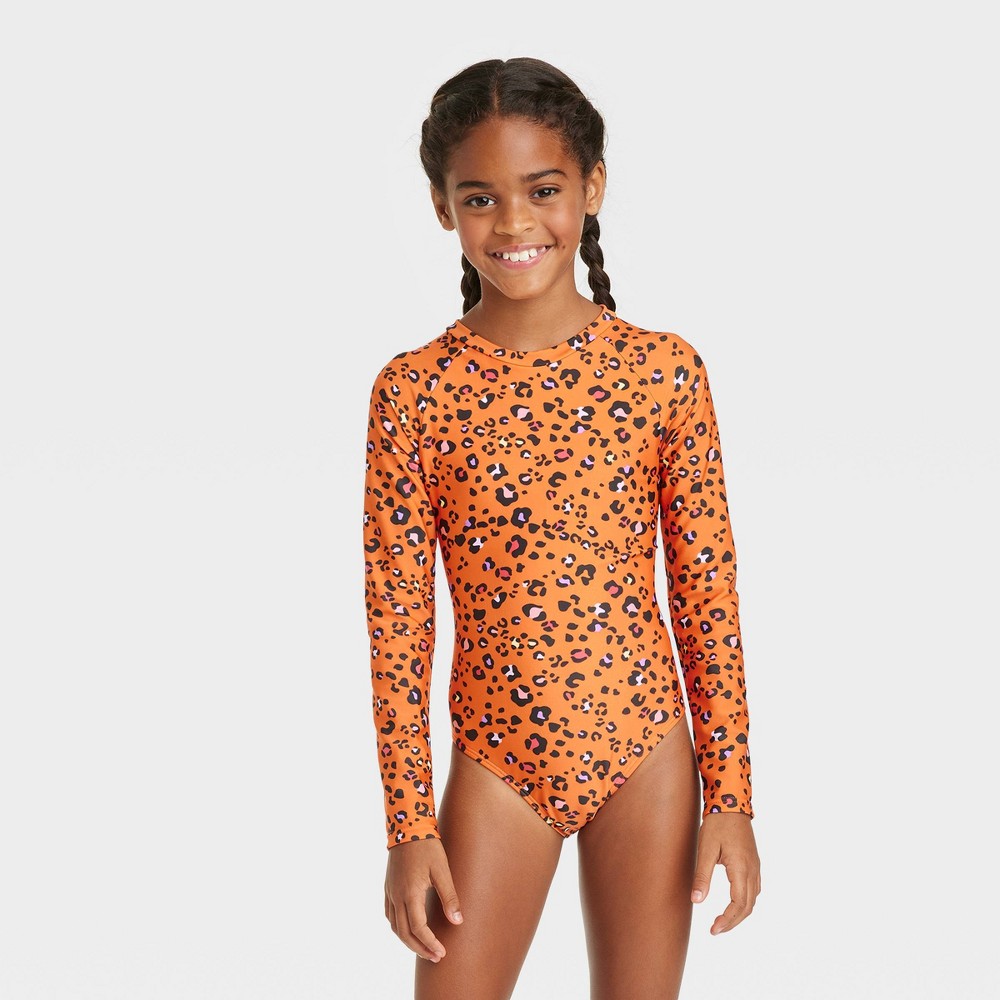 Cat & Jack Girls' Swimsuit Size S