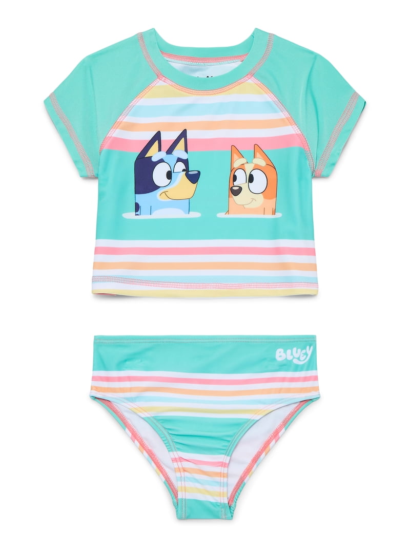 Bluey girl Swim 2pc Set 2T