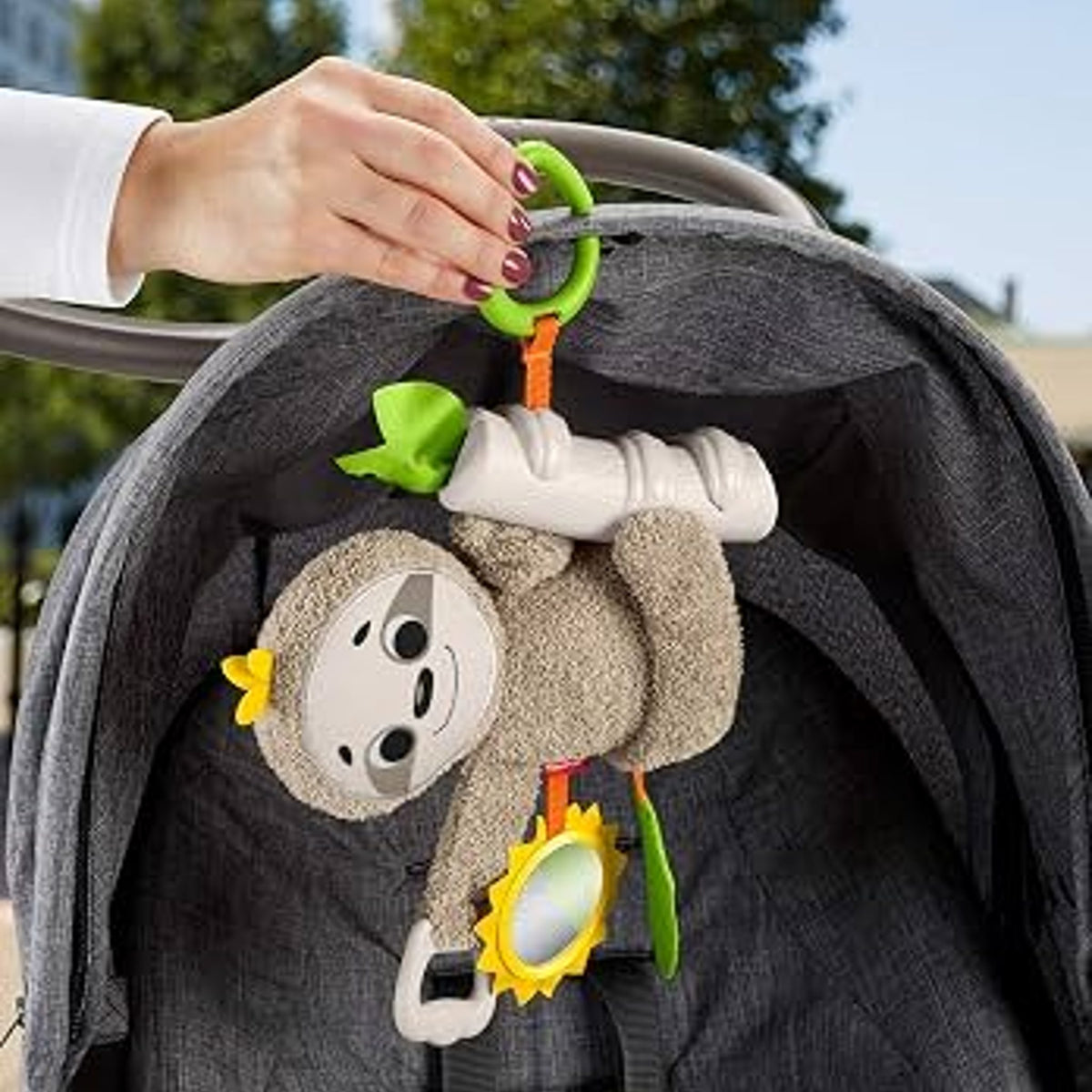 Mattel Fisher-Price Slow Much Fun Stroller Sloth, One Size boys
