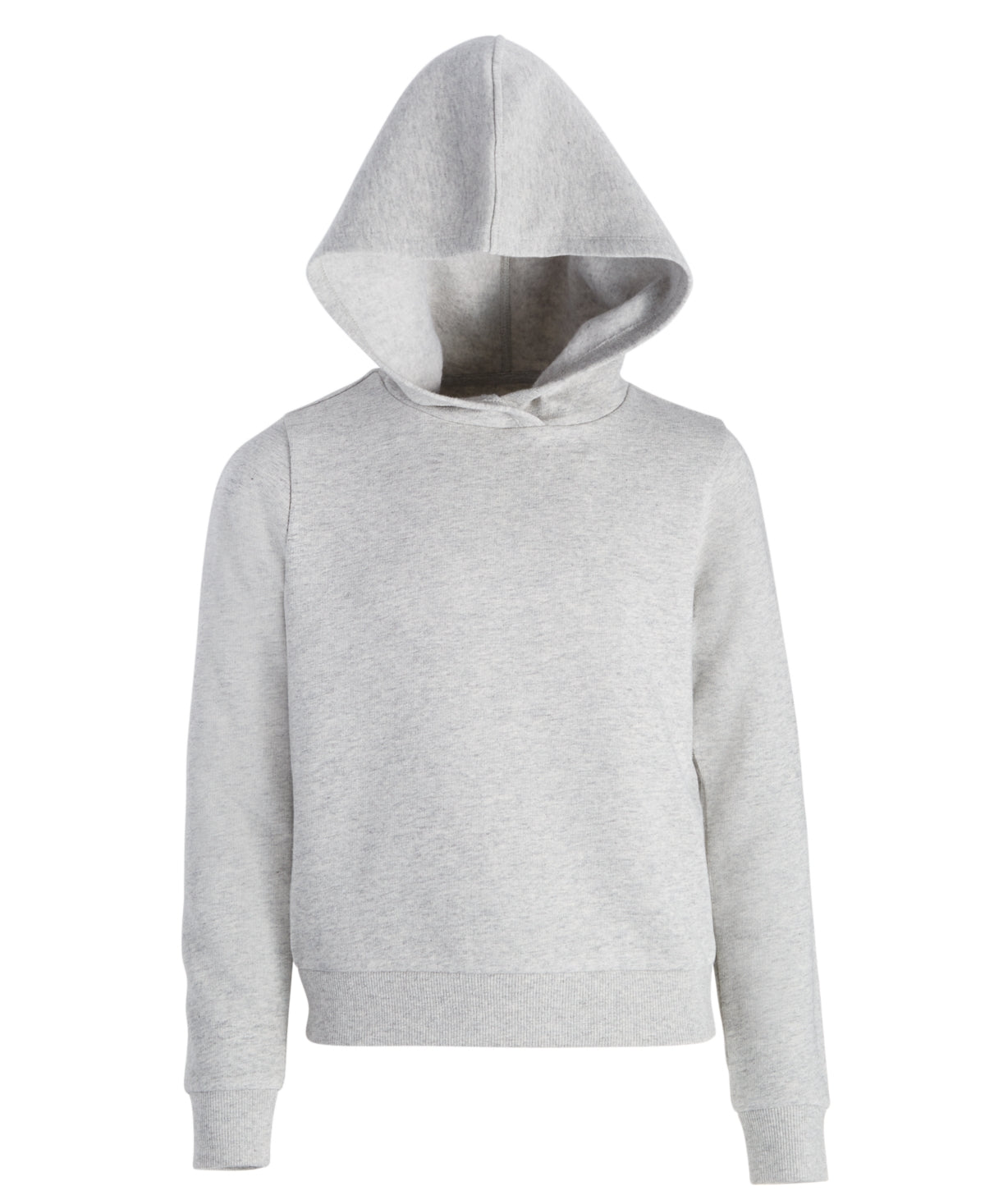 ID Ideology Big Girls Core Heather Long-Sleeve Hoodie - Hthr Grey