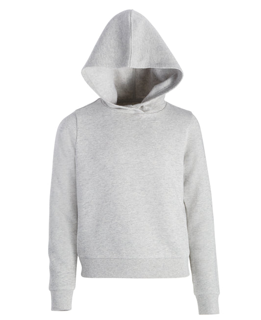 ID Ideology Big Girls Core Heather Long-Sleeve Hoodie - Hthr Grey