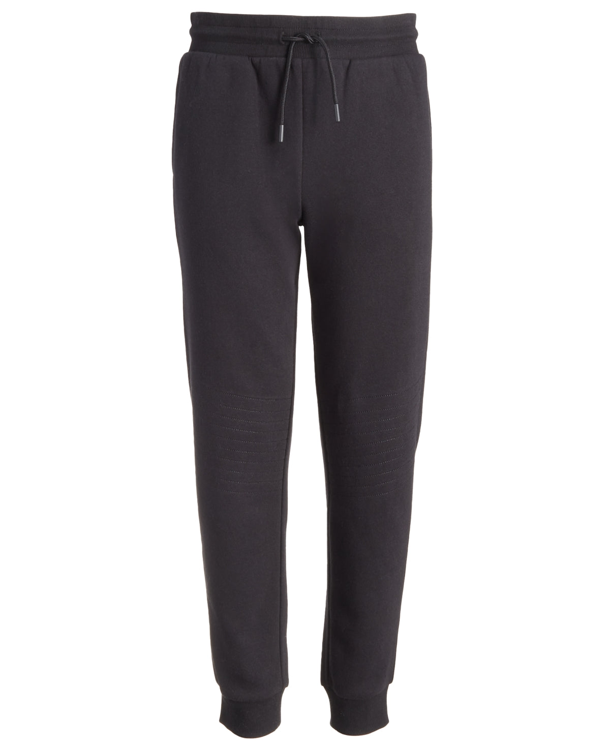 Epic Threads Big Boys Moto Fleece Jogger Pants - Deep Black