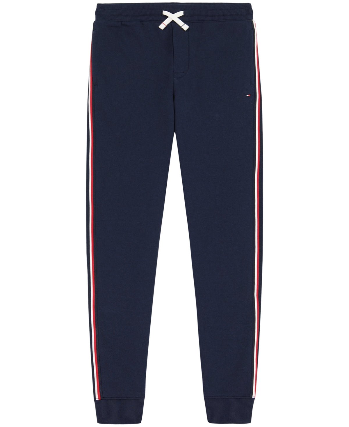 Tommy Hilfiger Big Boys Signature Tape Drawstring Joggers - Navy Blazer