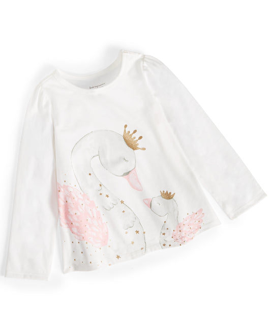 First Impressions Toddler Princess Swans T Shirt