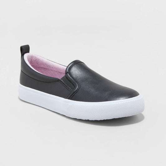 Girls' Hailey Slip-on Sneakers - Cat & Jack™ Casual Everyday Slip-On Shoe for Kids