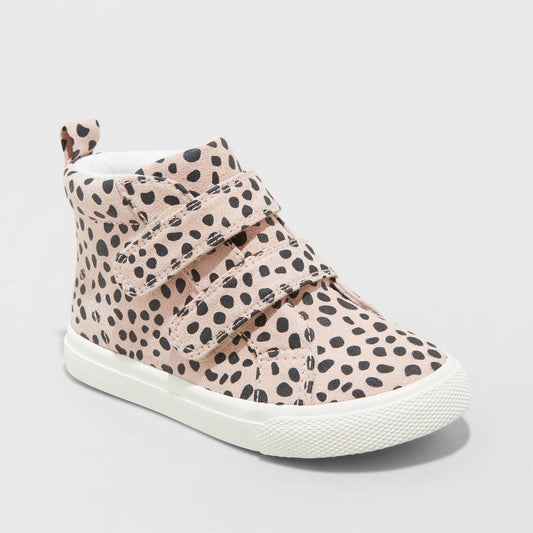 Toddler Girls' Lucky Leopard Print Sneakers - Cat & Jack™ 5T Multi-Colored
