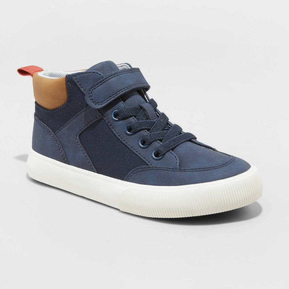 Boys' Anthony Zipper Sneakers - Cat & Jack, Youth Casual Athletic Slip-On Sneakers