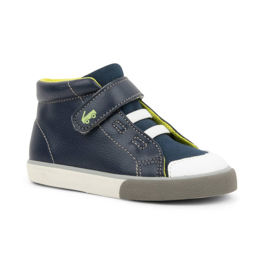 See Kai Run Basics Toddler Belmont II Sneakers - Navy Blue 4T - Boy