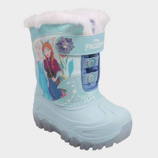 Toddler Girls' Frozen Winter Boots - Insulated Snow Boots for Cold Weather