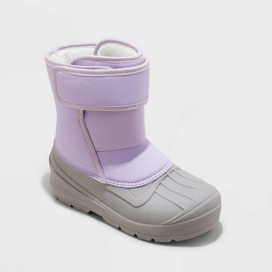 Kids' Elia Winter Boots - Cat & Jack™ Purple 6 - Girl