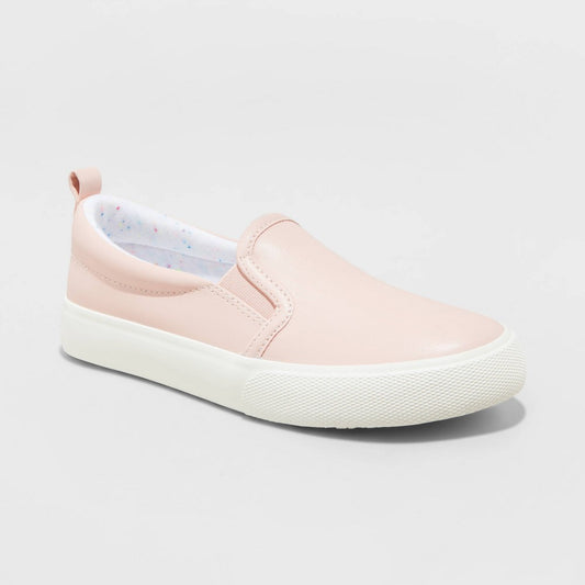 Girls' Hailey Slip-on Sneakers - Classic Casual Everyday Comfortable Kids' Footwear