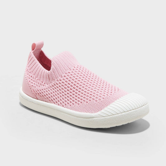 Toddler Corey Slip-on Sneakers - Cat & Jack™ Blush 5T - Girl