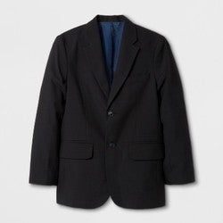 Cat & Jack Boys' Suit Jacket Black Size 8
