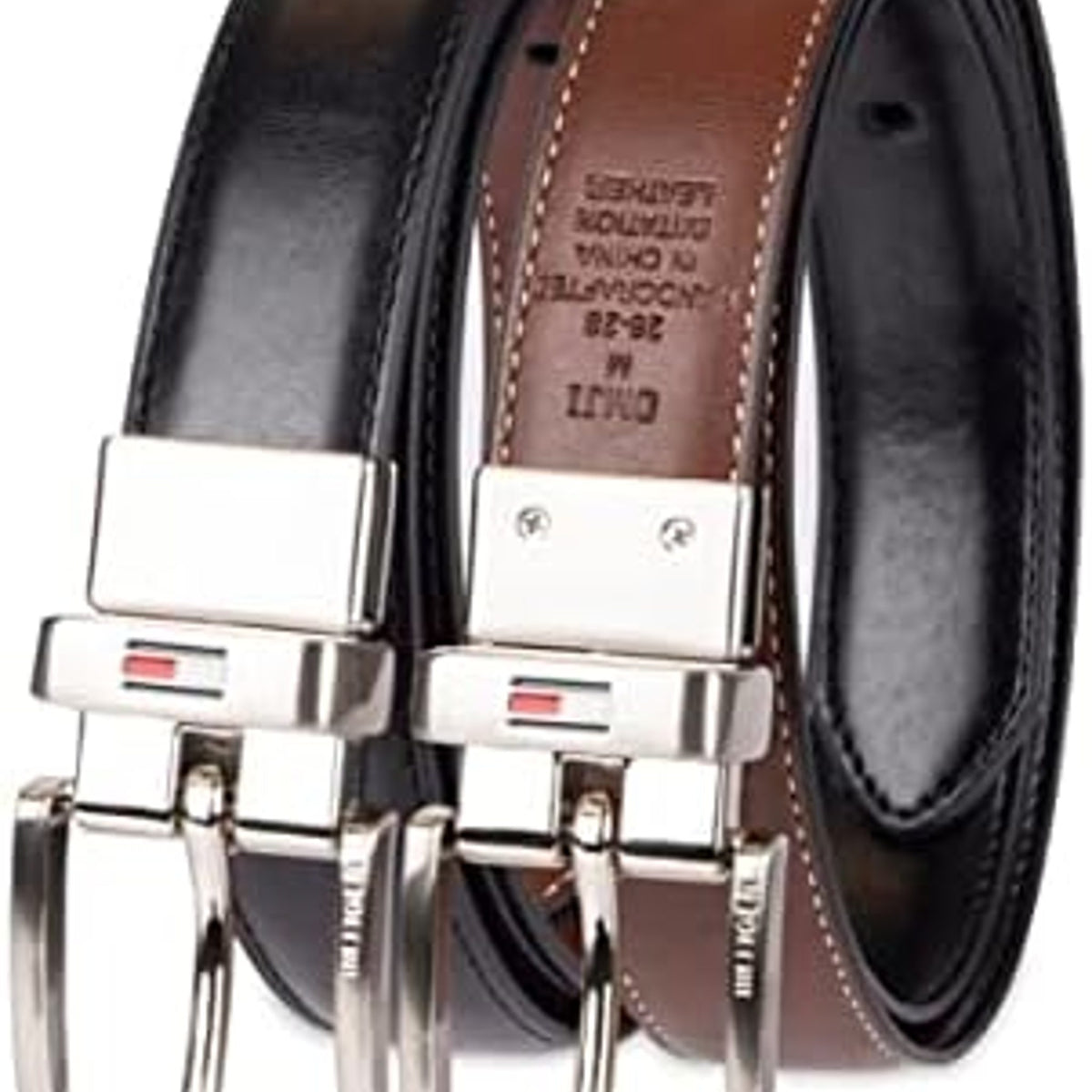 Tommy Hilfiger Reversible Belt Brown/Black Size L (30-32) boy