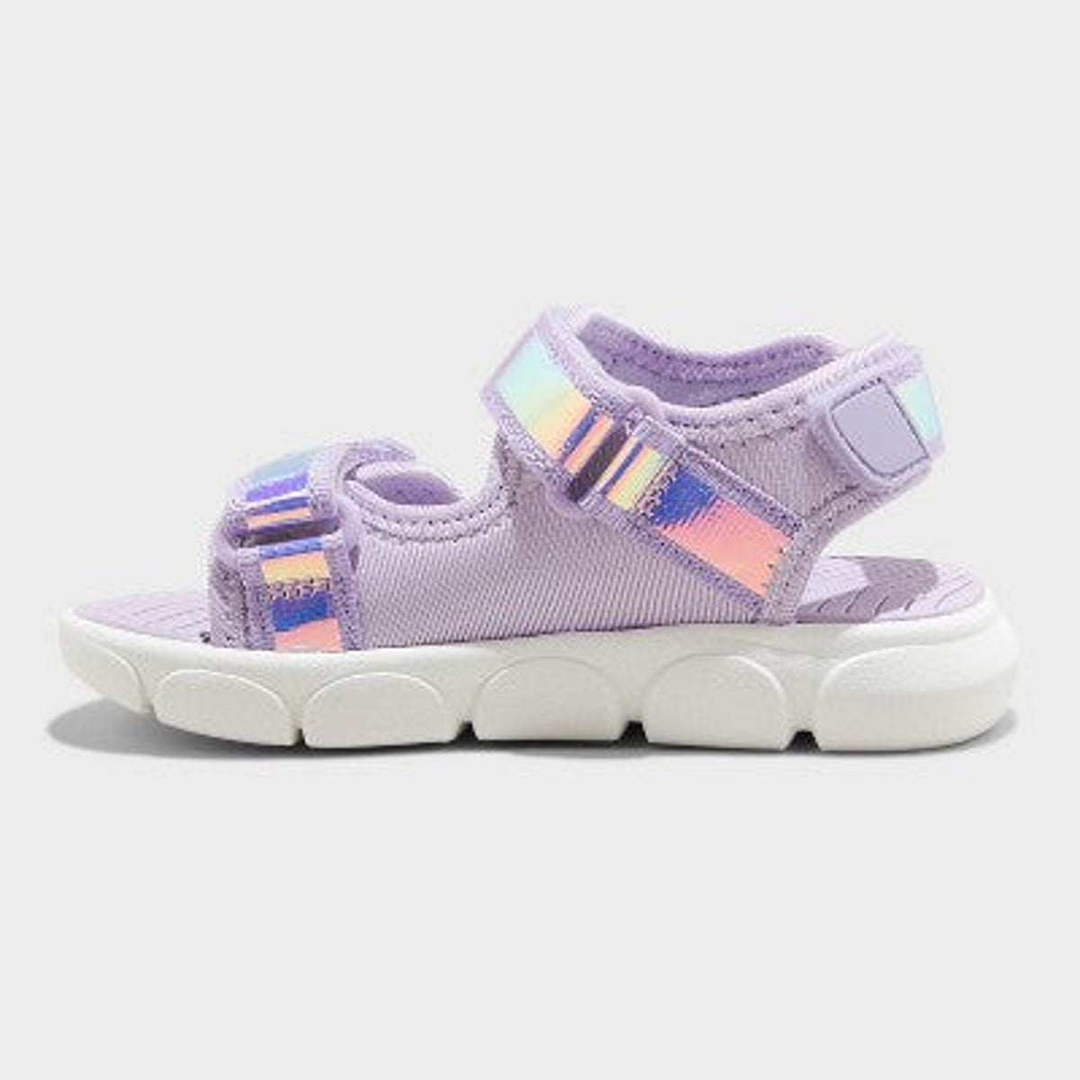 Cat & Jack Toddler Micah Adventure Sandals, Purple girl 12