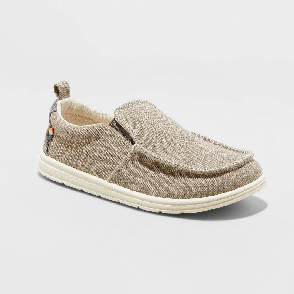 Cat & Jack boys Milo Slip-On Sneakers Tan 1