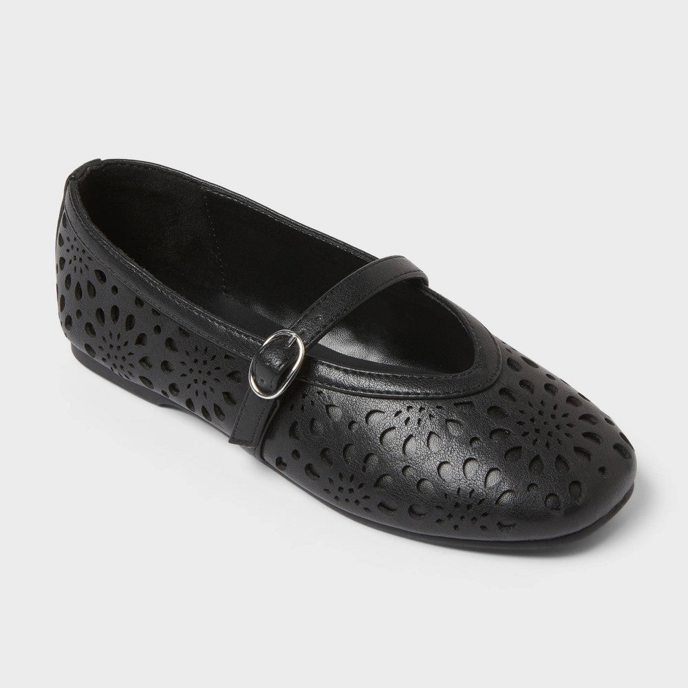 Girls' Art Class Brenda Mary Jane Flats Black 2