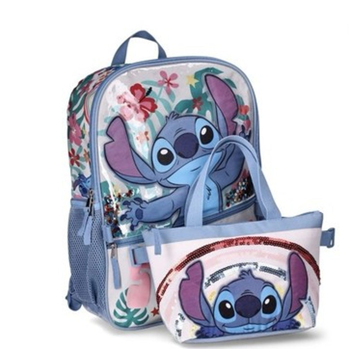 Lilo & Stitch Backpack and Lunch Bag Set Girl