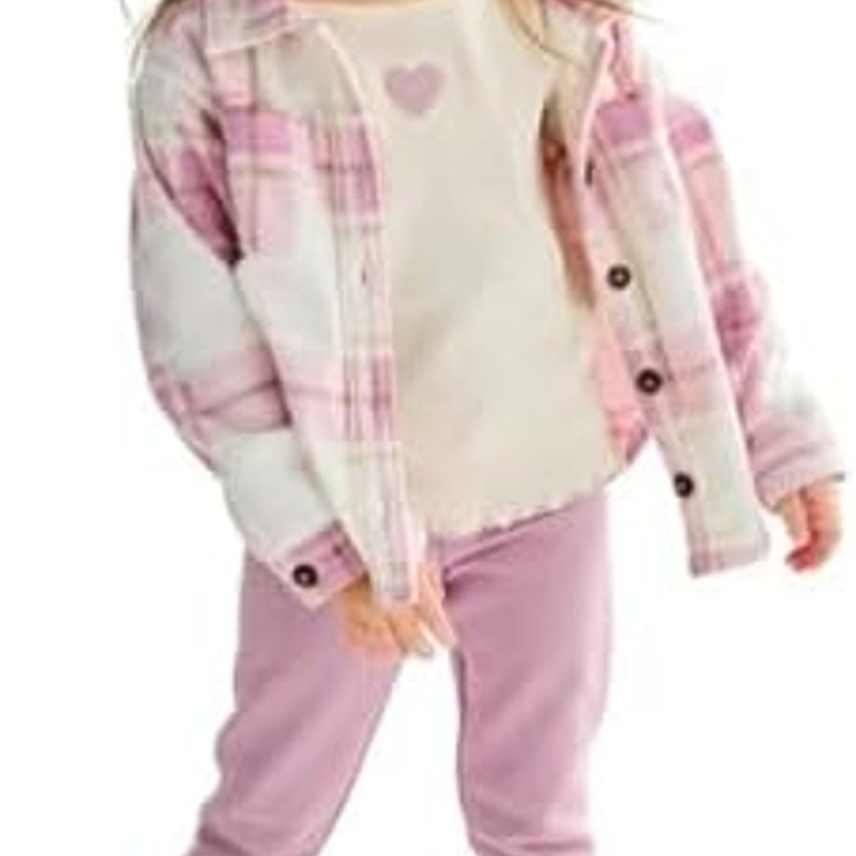 Carter's 3-Piece Playwear Set for Kids, Pink 3T girl
