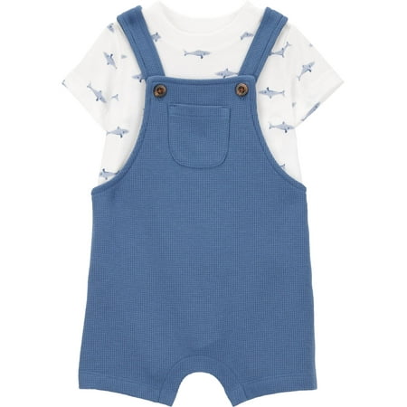 Carter's Child of Mine Baby Boy Overalls, Size 18 Months