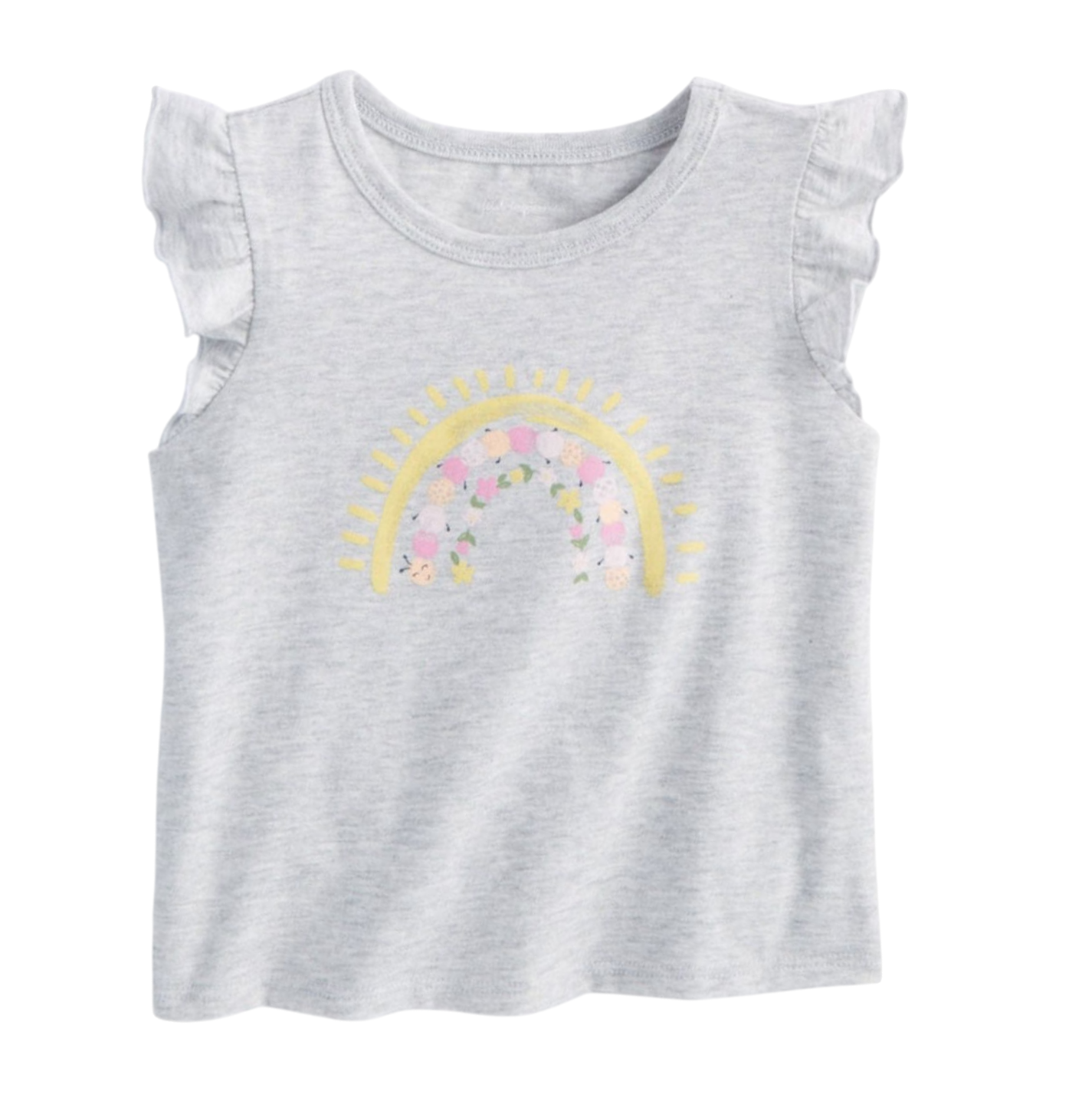 First Impressions Baby Girls Rainbow Sun Graphic T-Shirt