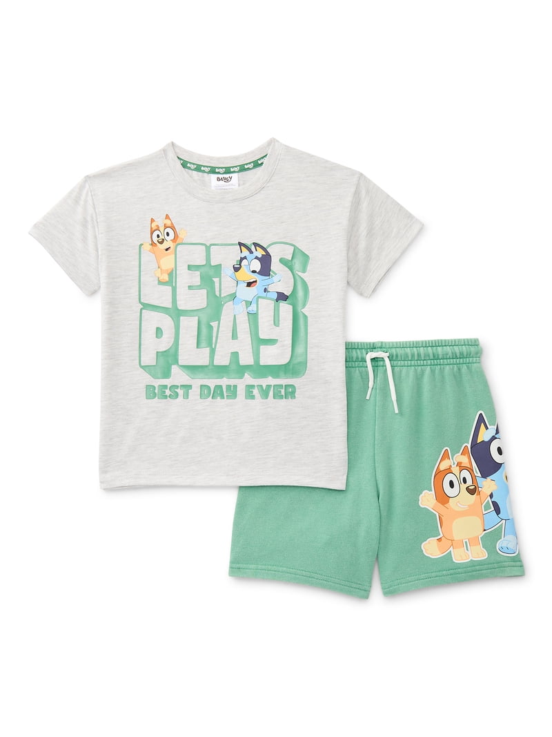 Bluey boys Let's Play Set 2pc 2T