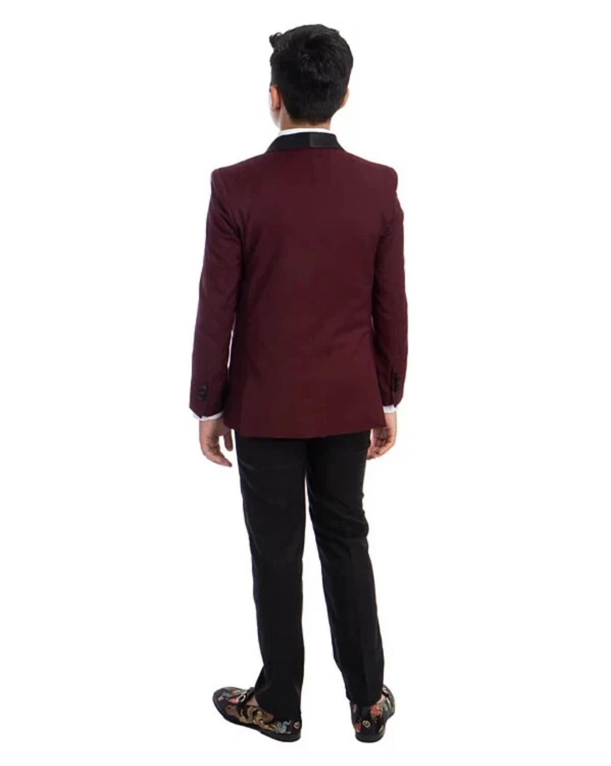 Perry Ellis Boys' Slim Fit Shawl Tuxedo Set, 5pc Size 18 boys